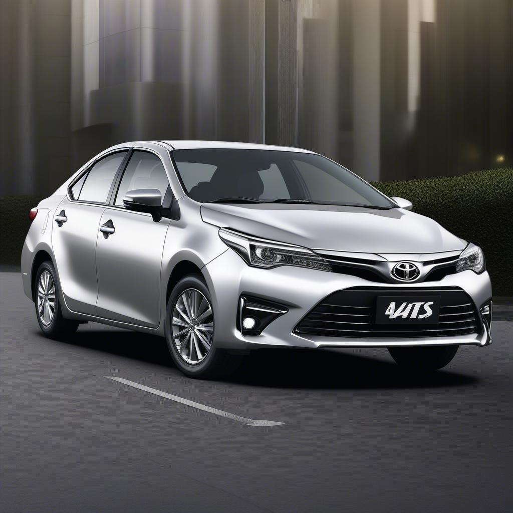 Thiết kế ngoại thất Toyota Altis 1.8G 2017: Hiện đại và sang trọng