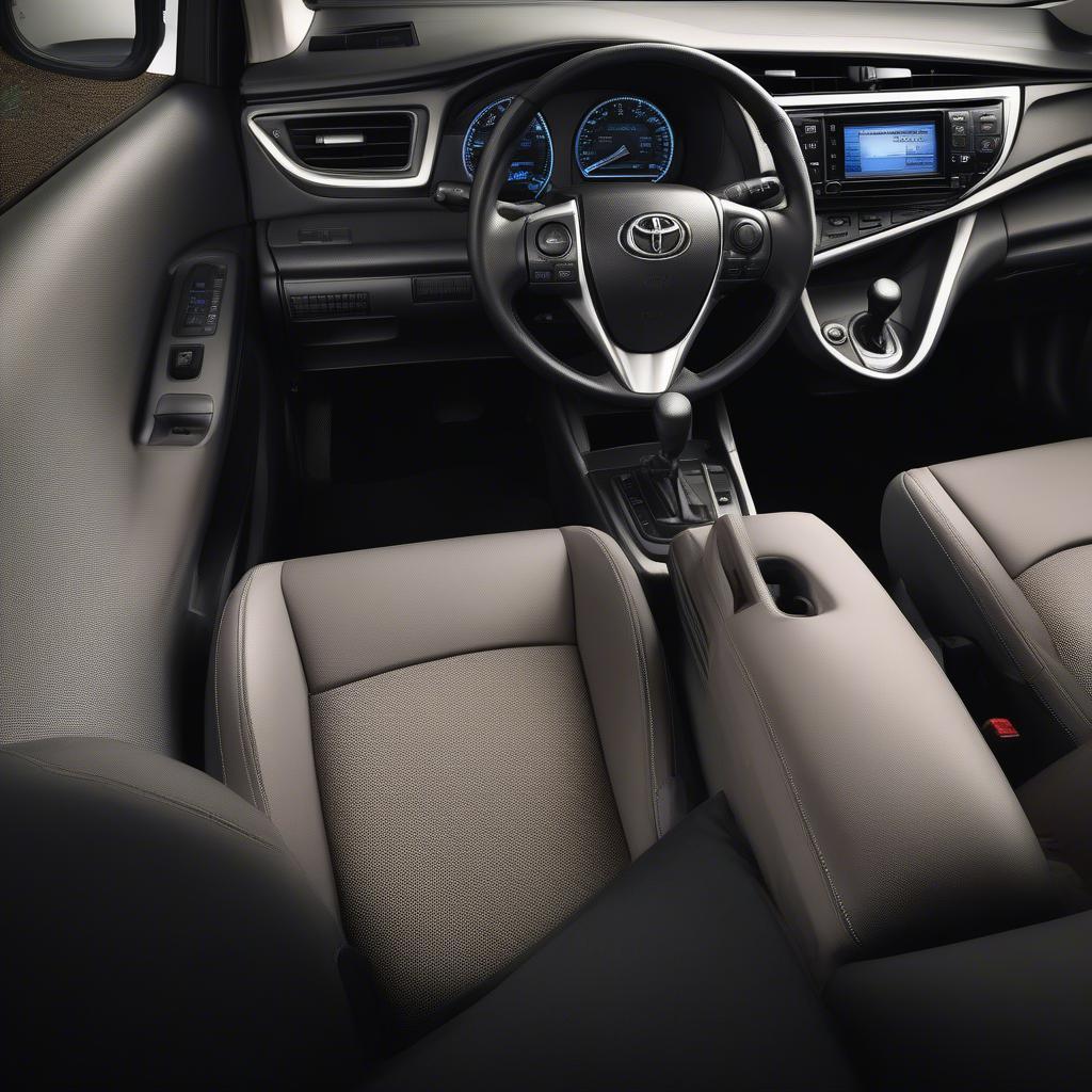 Nội thất Toyota Altis 2016