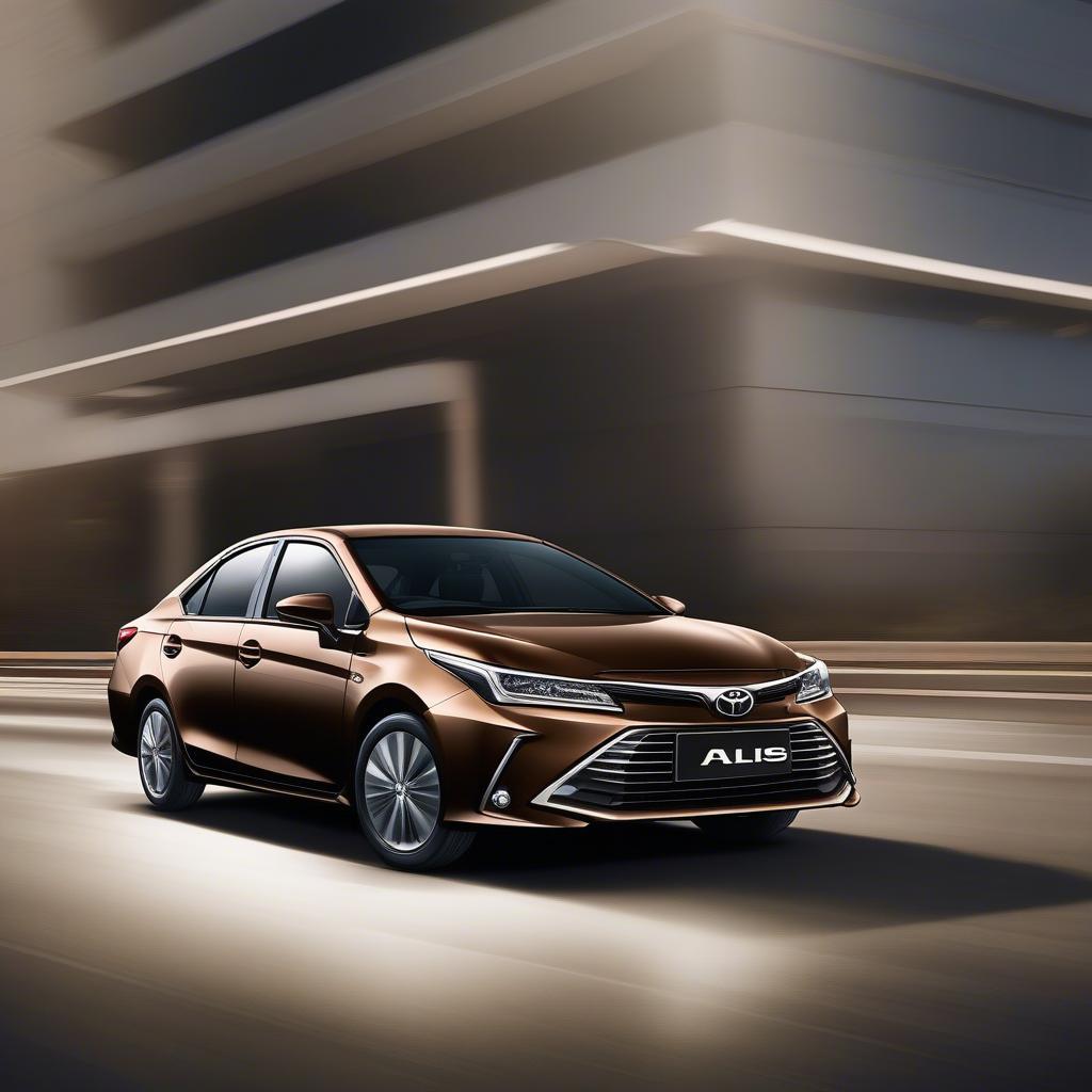 Toyota Altis 2019 màu nâu ngoại thất sang trọng