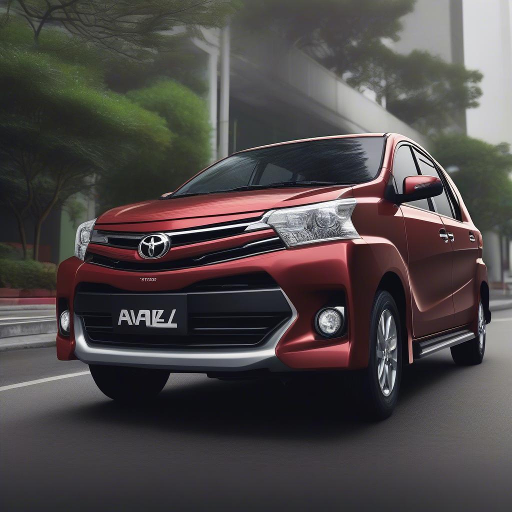 Ngoại thất Toyota Avanza 2018 Indonesia