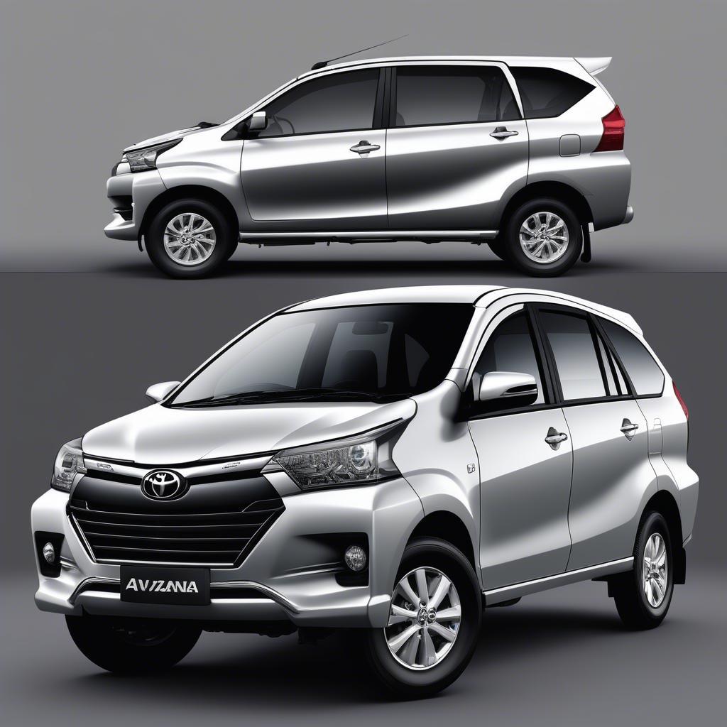 Ngoại thất Toyota Avanza 2019: Thiết kế đơn giản, hiện đại.