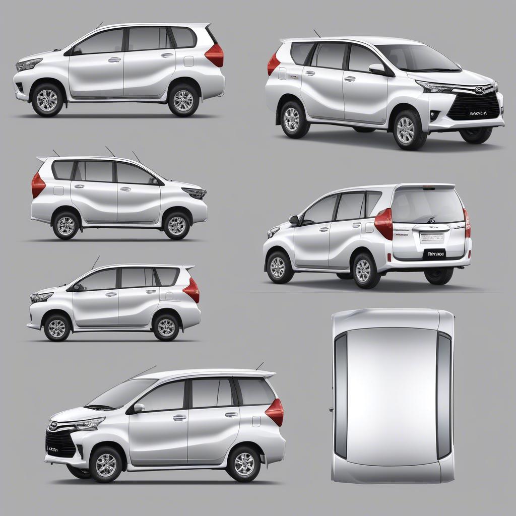 Ngoại thất Toyota Avanza 2019