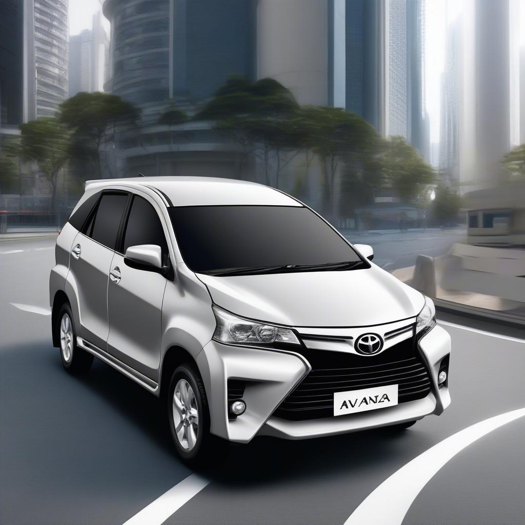 Toyota Avanza 360 View hỗ trợ đỗ xe