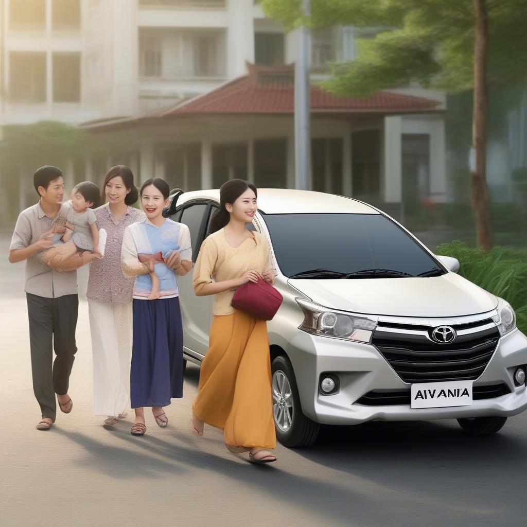 Toyota Avanza Gia Đình Việt