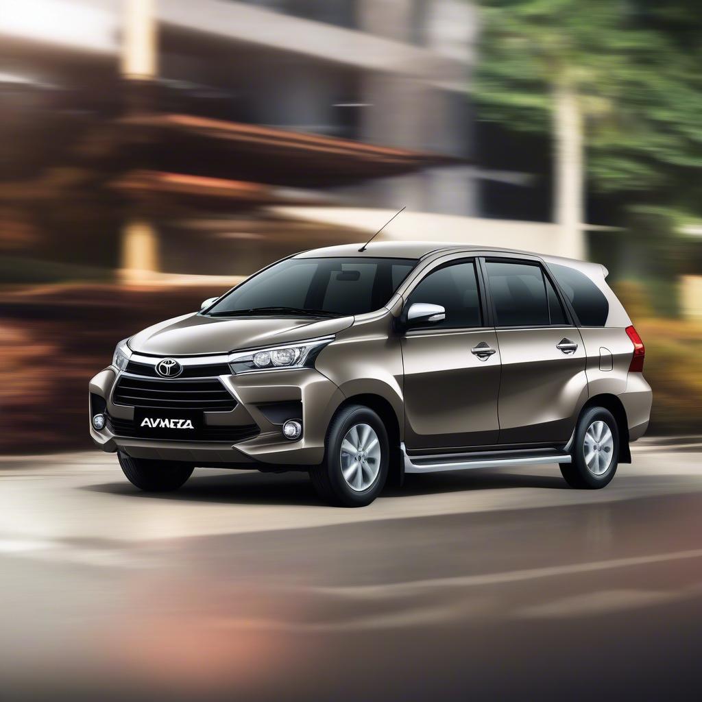 Ngoại hình hiện đại của Toyota Avanza