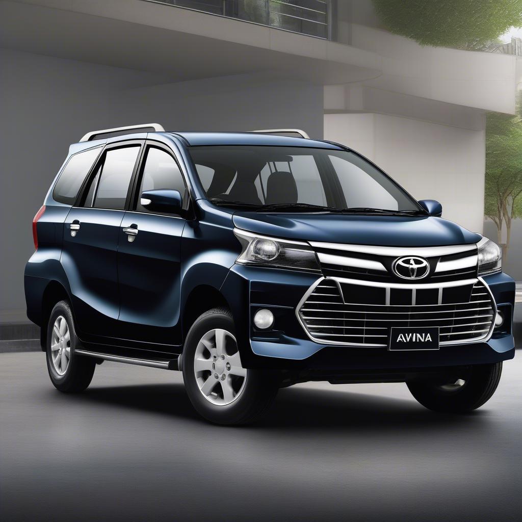 Ngoại thất Toyota Avanza hiện đại và năng động