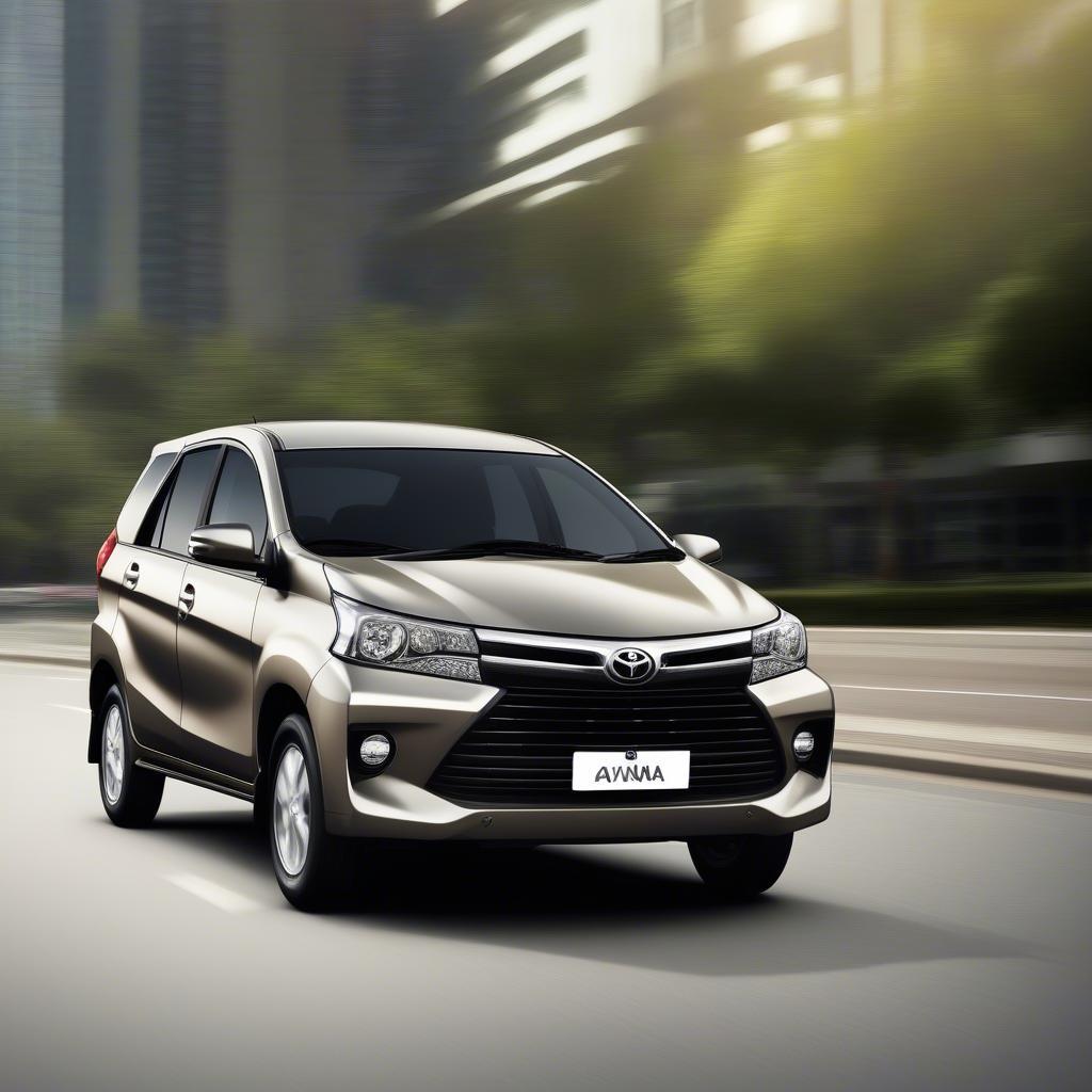 Toyota Avanza Ngoại Thất Hiện Đại