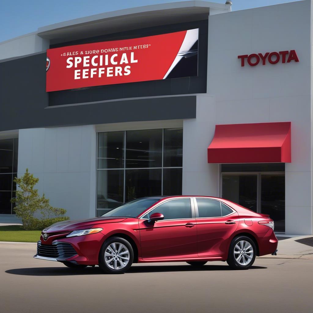 Ưu đãi giảm giá Toyota Camry tại Toyota Xuân Phương