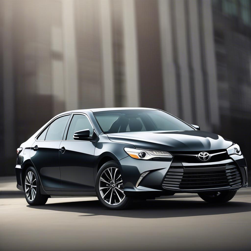 Toyota Camry SE 2015: Ngoại thất thể thao với lưới tản nhiệt và mâm xe đặc trưng