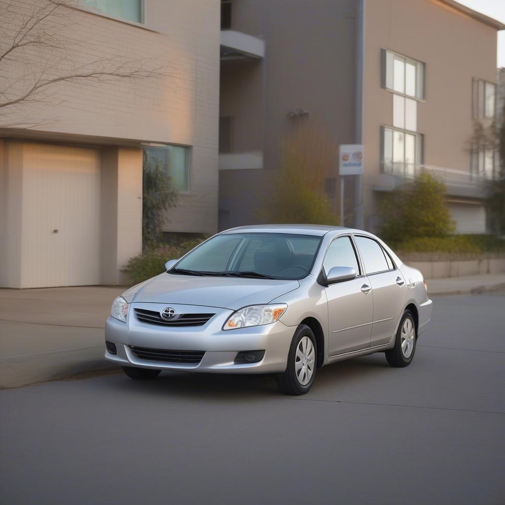 Ngoại thất Toyota Corolla 2008 số tự động