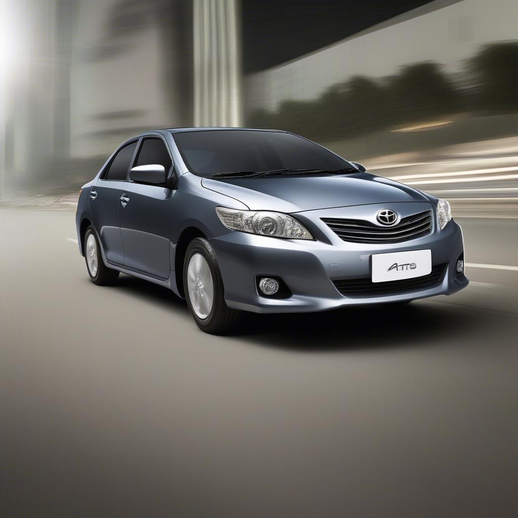 Toyota Corolla Altis 2011 với thiết kế ngoại thất sang trọng và lịch lãm.