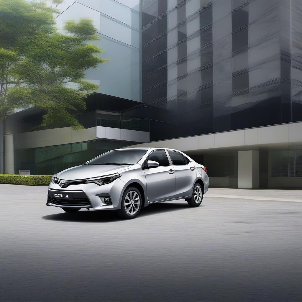 Toyota Corolla Altis 2015 Ngoại Thất