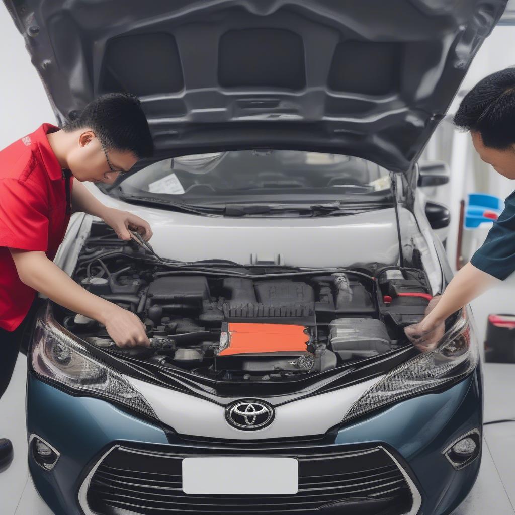 Kiểm tra Toyota Corolla Altis cũ