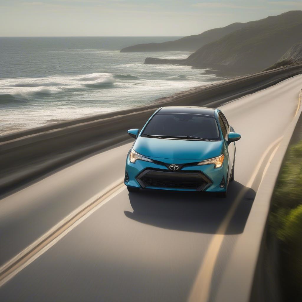 Toyota Corolla tiết kiệm nhiên liệu trên đường đến Outer Banks