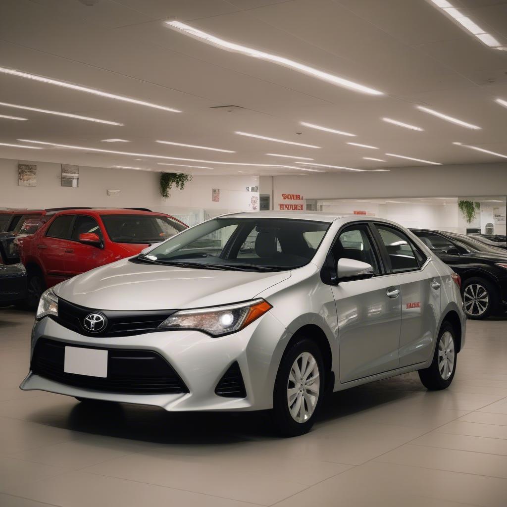 Mua Toyota Corolla đã qua sử dụng tại đại lý