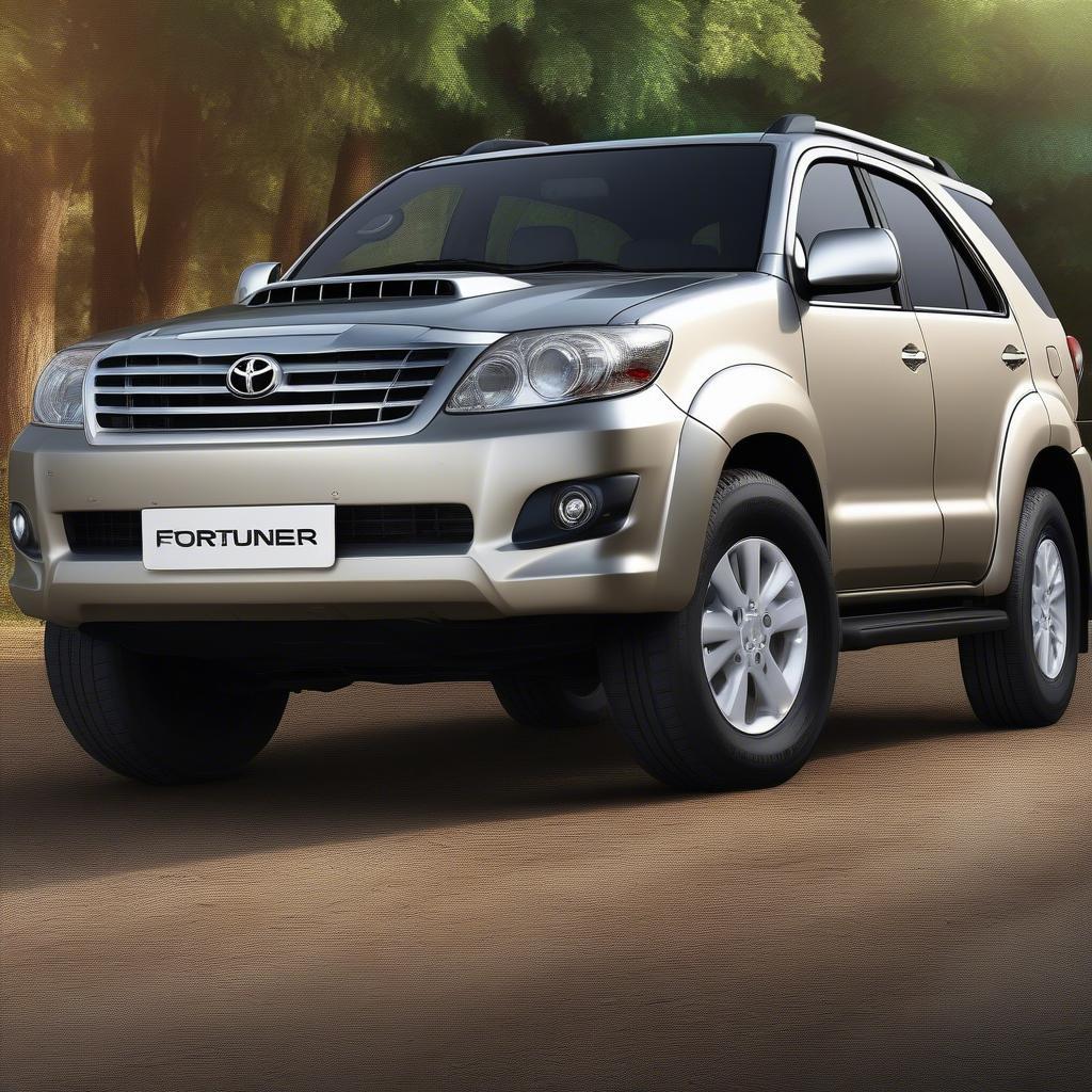 Toyota Fortuner 2011 Ngoại Thất