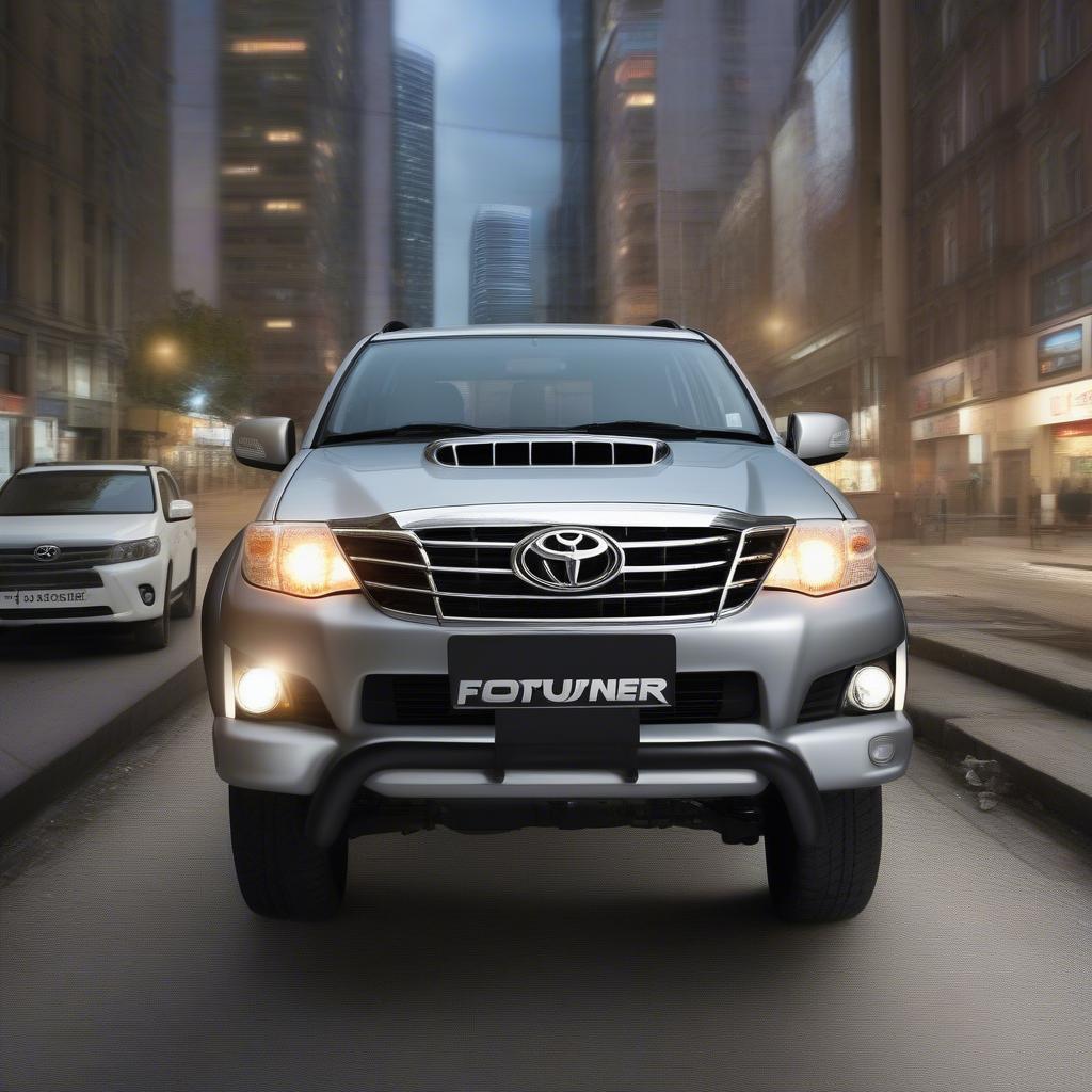 Ngoại thất Toyota Fortuner 2012 tự động