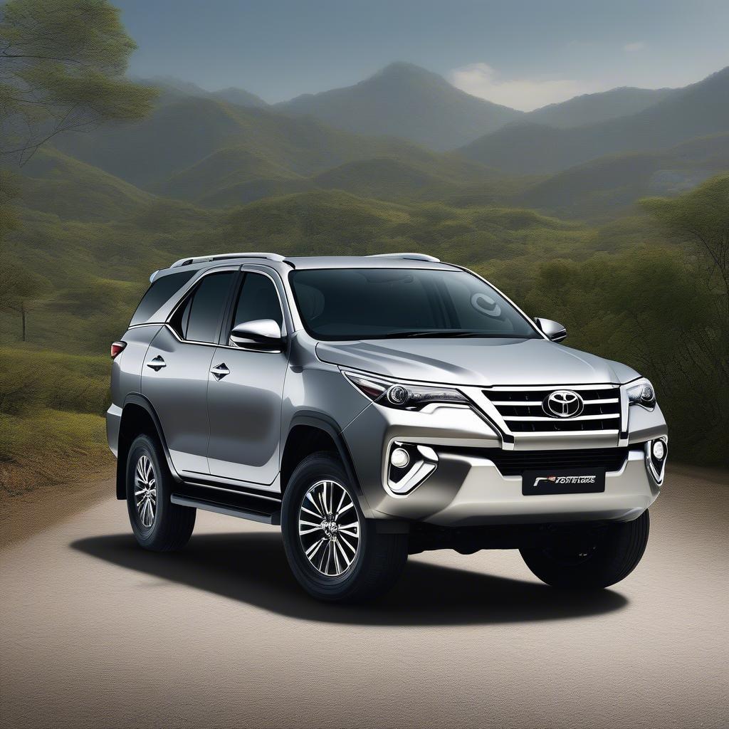 Ngoại thất Toyota Fortuner 2013