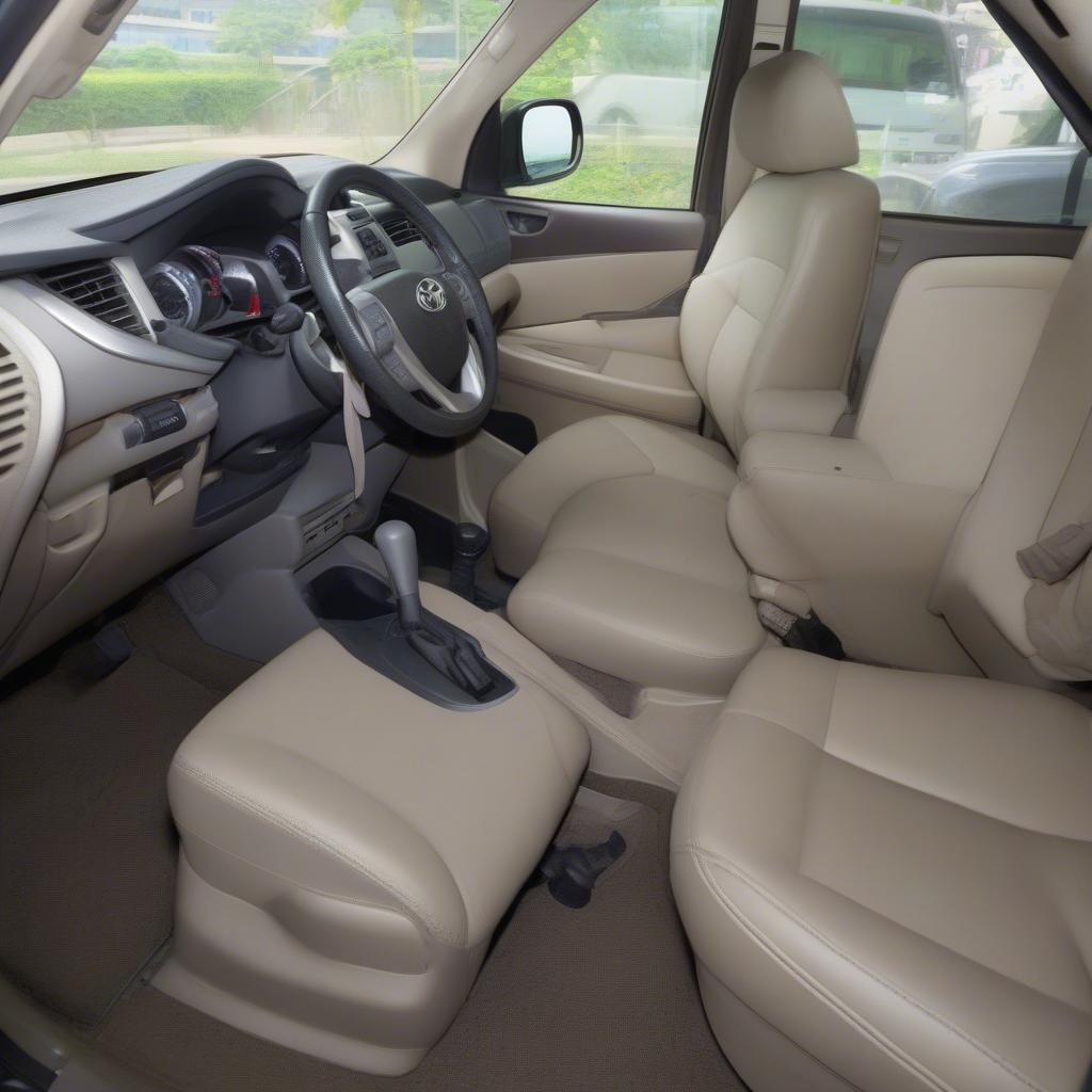 Toyota Fortuner 2015 cũ nội thất