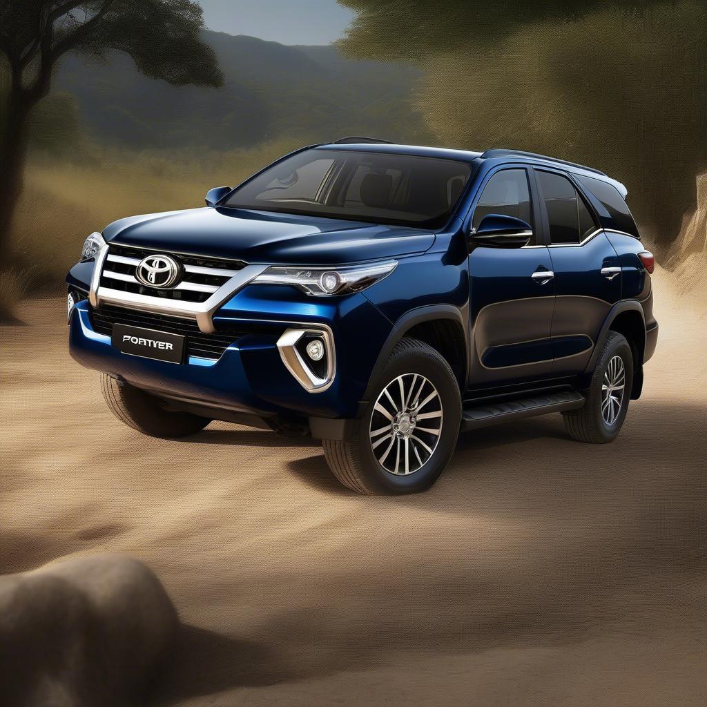 Ngoại thất Toyota Fortuner 2017 mạnh mẽ và sang trọng