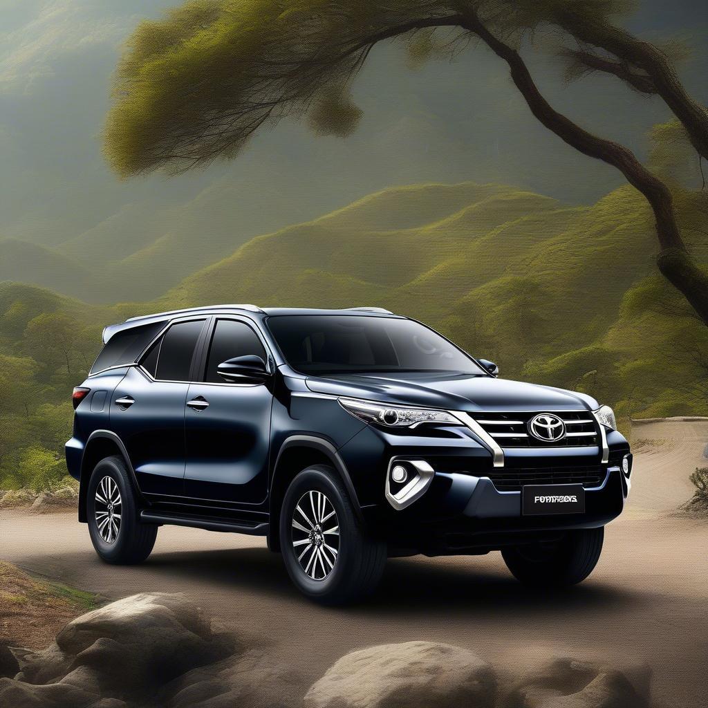 Ngoại thất Toyota Fortuner 2017 mạnh mẽ và sang trọng