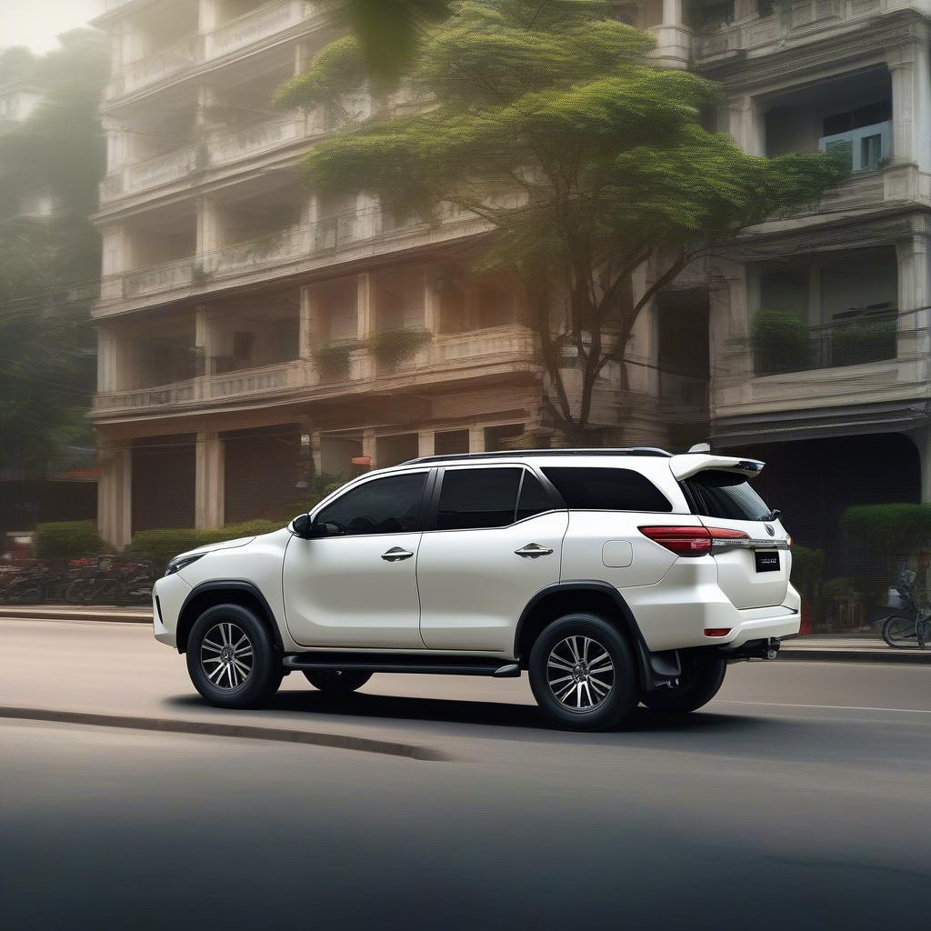 Toyota Fortuner 2018 cũ Hà Nội - Ngoại thất sang trọng