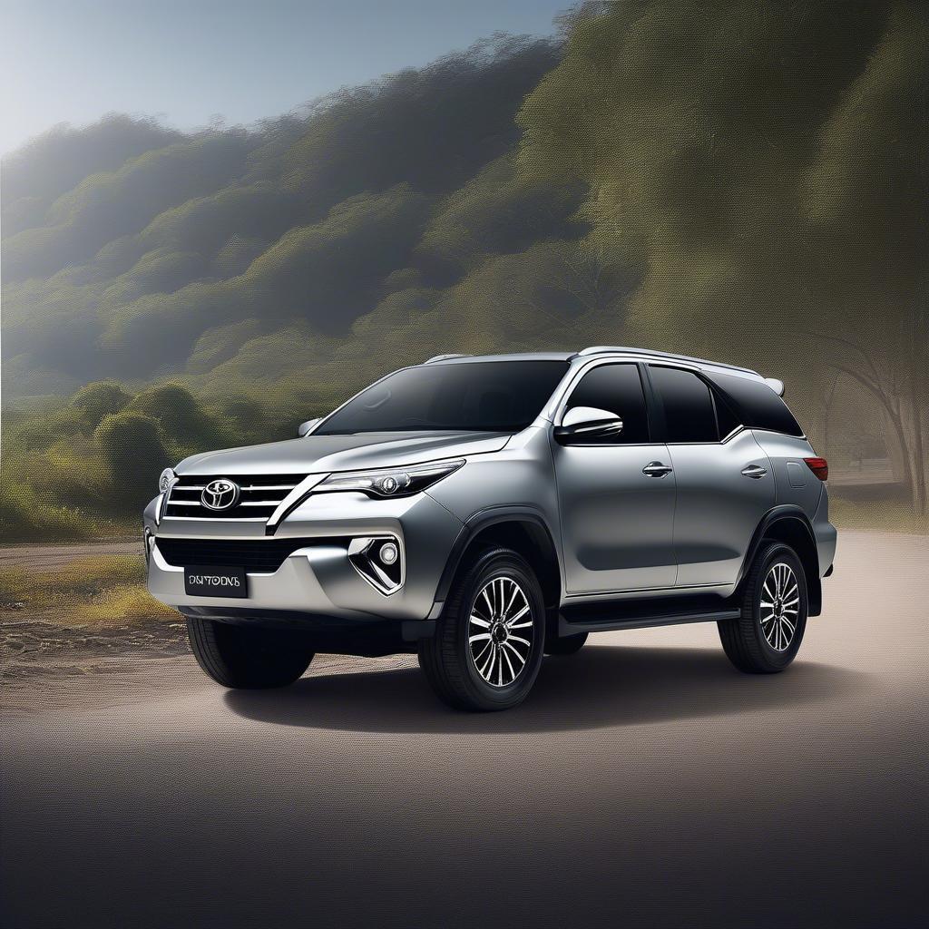 Toyota Fortuner 2019 cũ ngoại thất