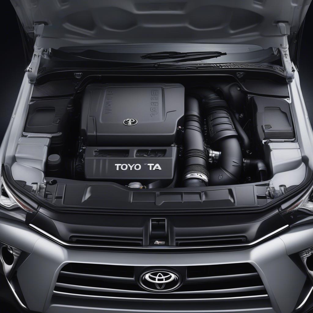 Động cơ Toyota Fortuner 2019 mạnh mẽ và bền bỉ