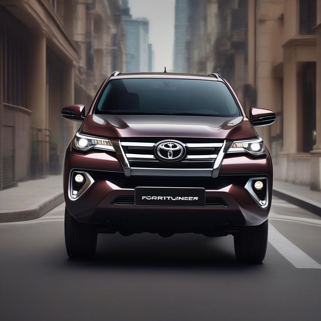 Ngoại thất Toyota Fortuner 2019 mạnh mẽ và hiện đại