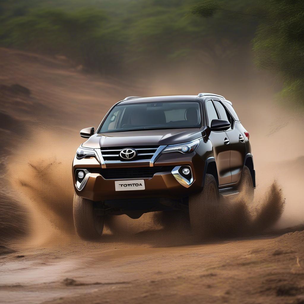 Toyota Fortuner Ghana chinh phục mọi địa hình