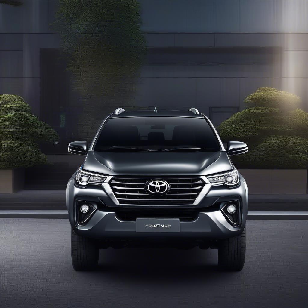 Ngoại thất Toyota Fortuner Indo mạnh mẽ và sang trọng