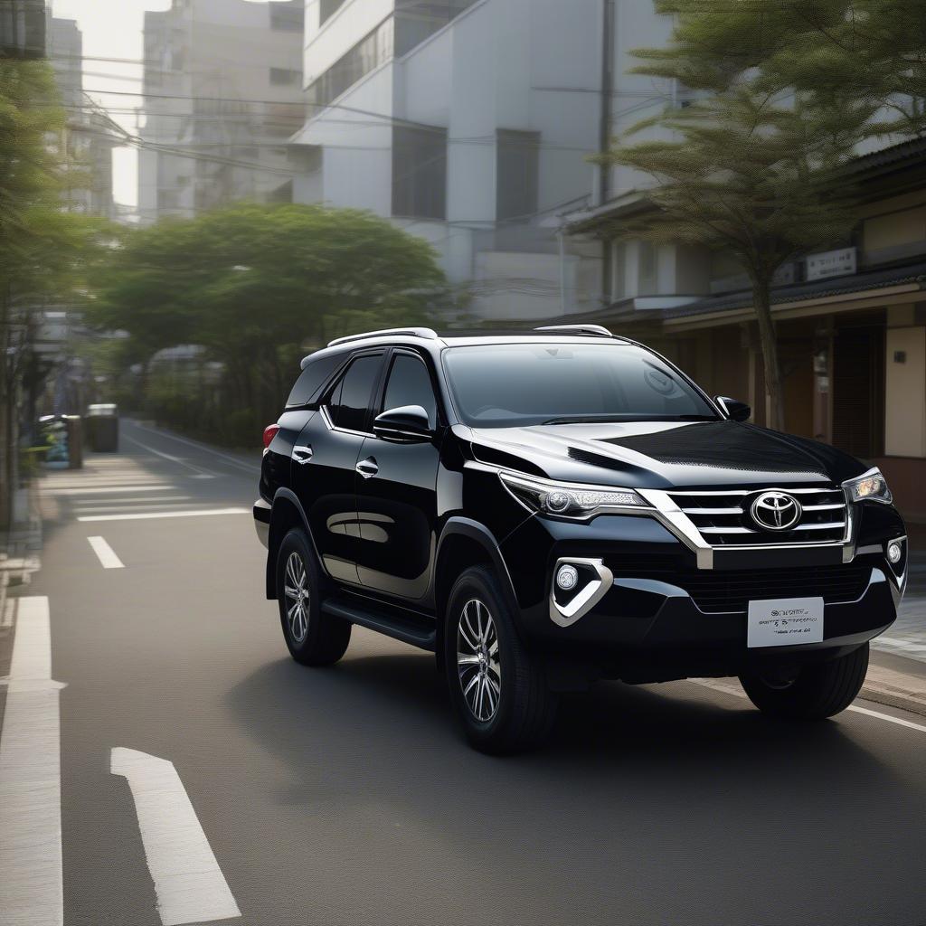 Toyota Fortuner tại Nhật Bản: Biểu tượng của sự bền bỉ và tin cậy