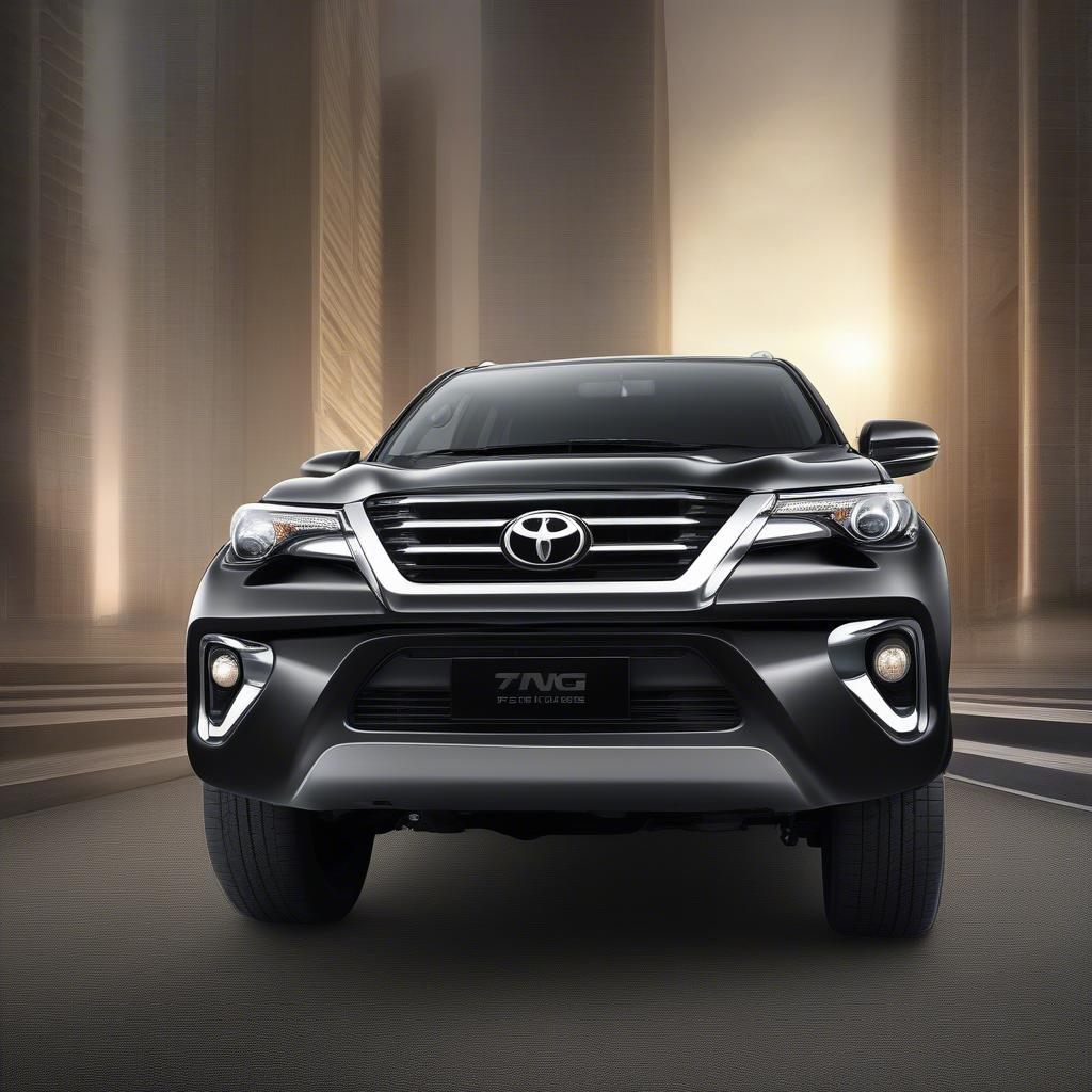 Ngoại thất Toyota Fortuner TNG 5.1L mạnh mẽ và sang trọng