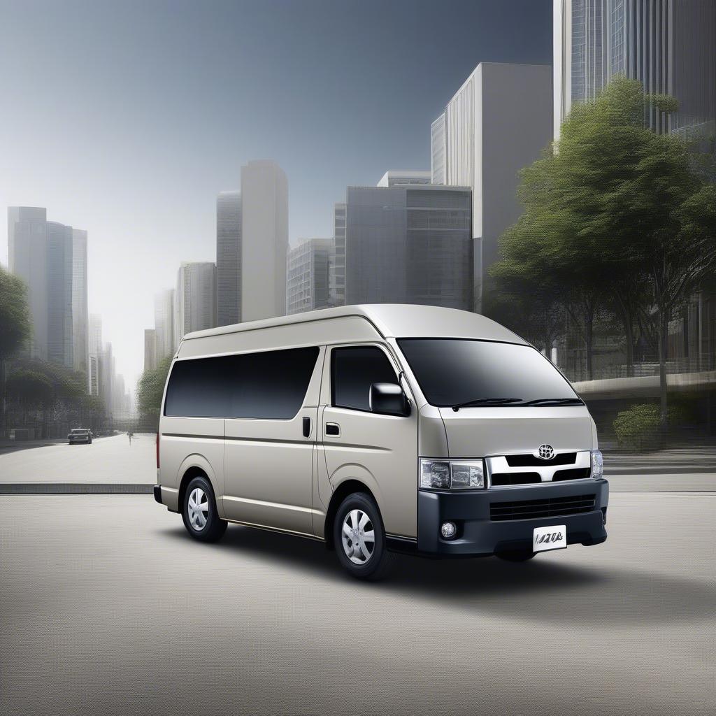 Ngoại thất Toyota Hiace 2010