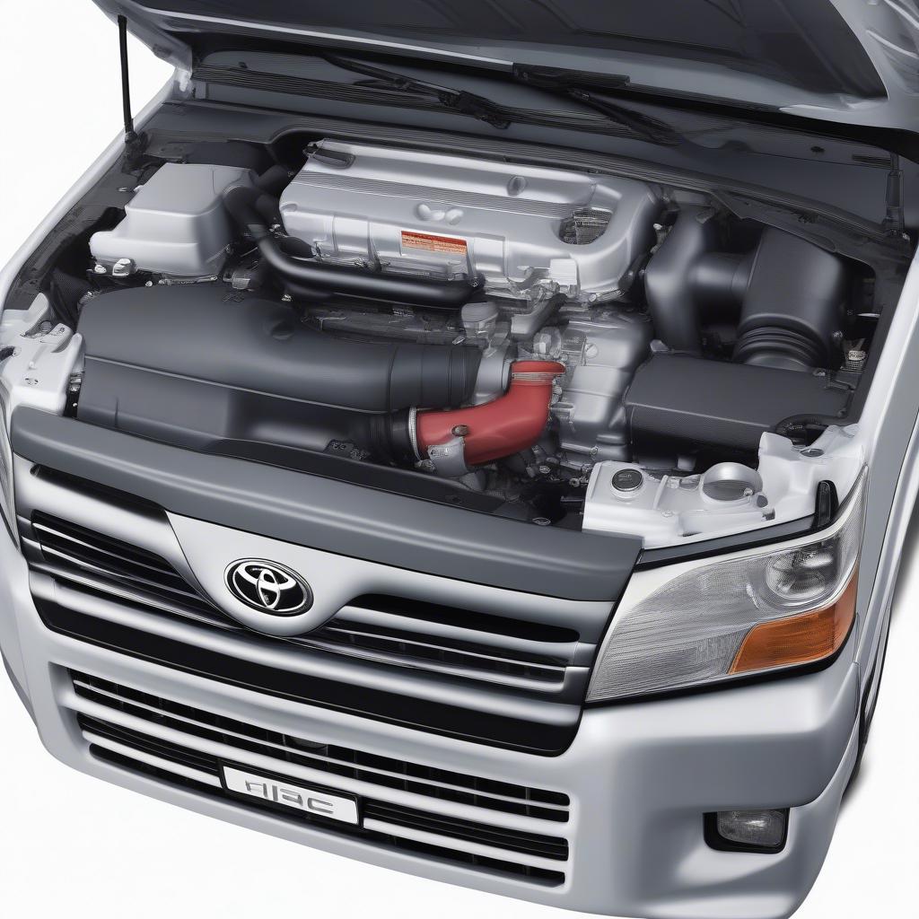 Động cơ Toyota Hiace 2014