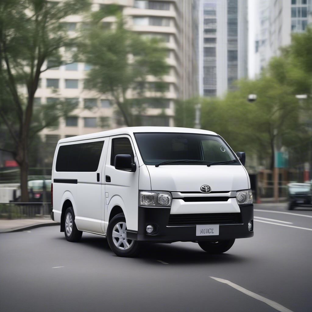 Ngoại thất Toyota Hiace 2014