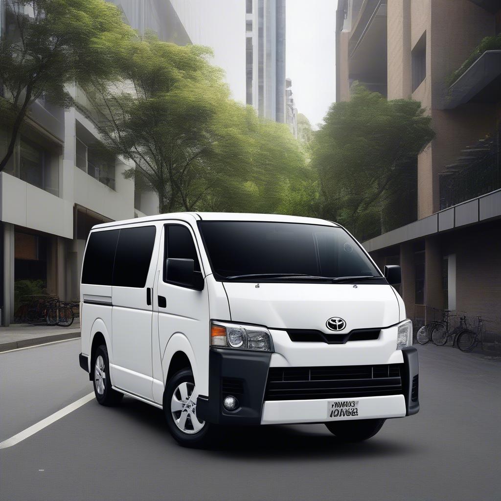 Ngoại thất Toyota Hiace 2018