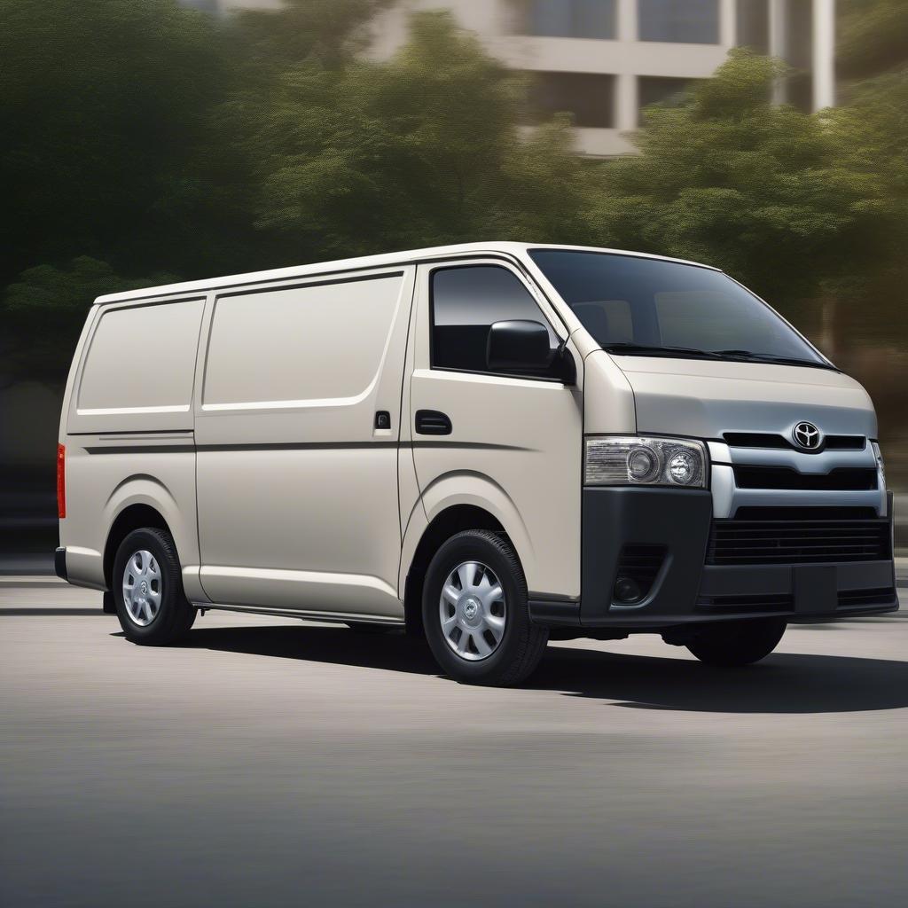 Ngoại thất Toyota Hiace 2019