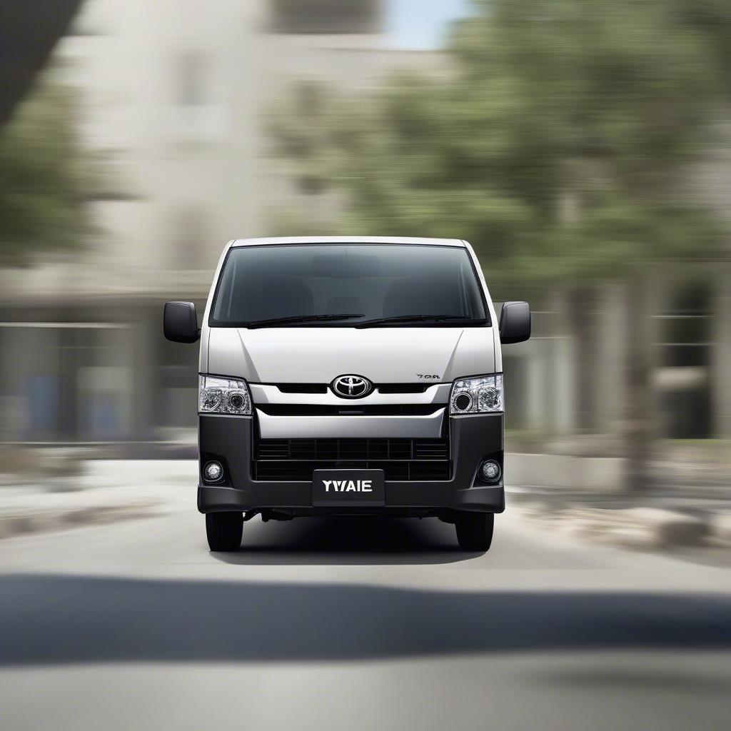 Ngoại thất Toyota Hiace 2019 mạnh mẽ và hiện đại