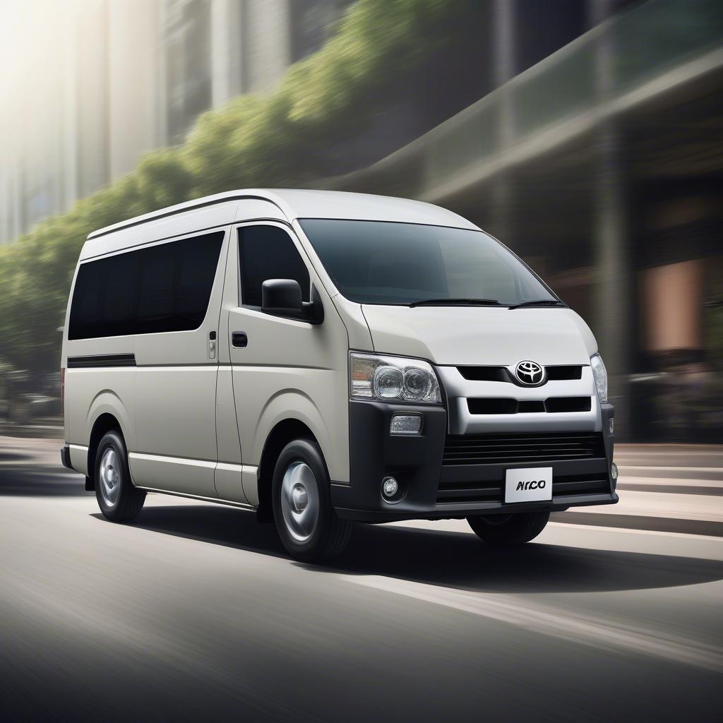 Ngoại thất Toyota Hiace 2020 Mexico