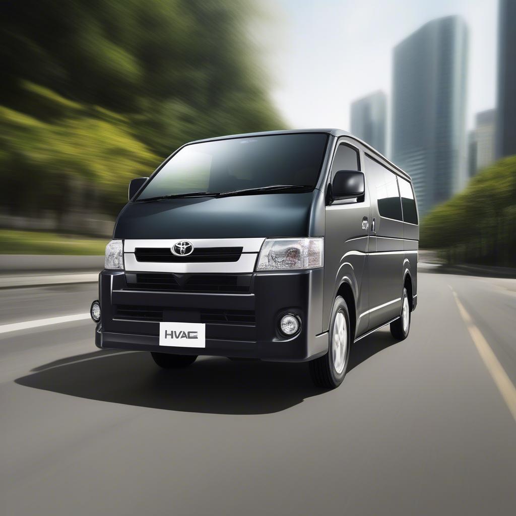 Khả năng vận hành mạnh mẽ của Toyota Hiace DCar Limited 2013