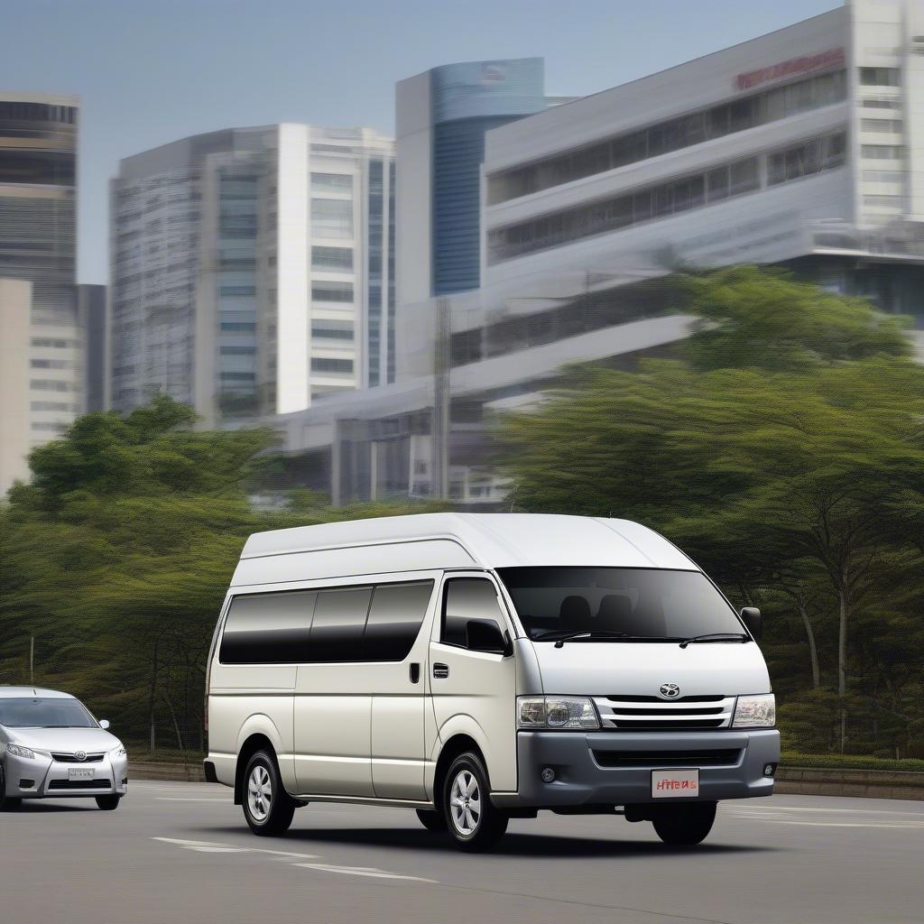 Toyota Hiace Regius - Giải pháp vận chuyển hành khách lý tưởng