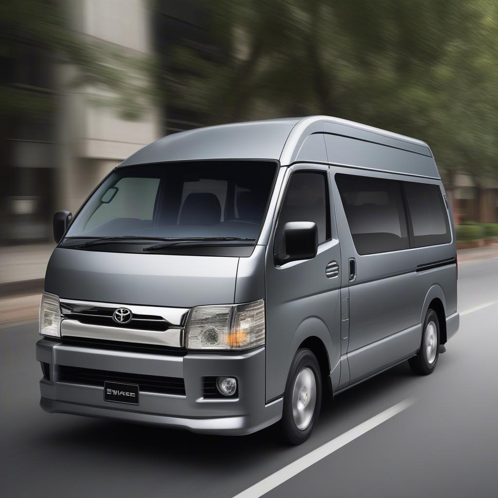 Ngoại thất Toyota Hiace Super Wagon