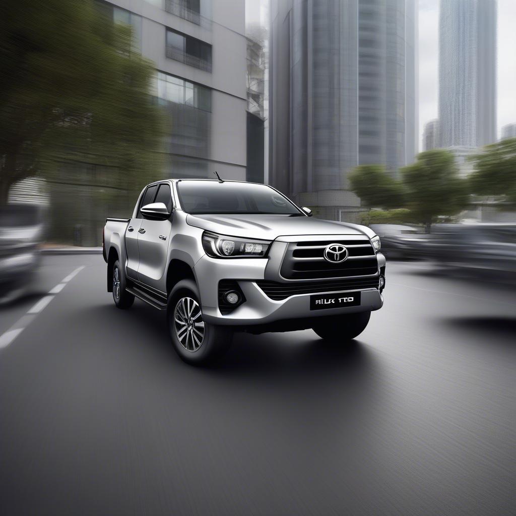 Ngoại thất Toyota Hilux 2.4 E 4x2 AT