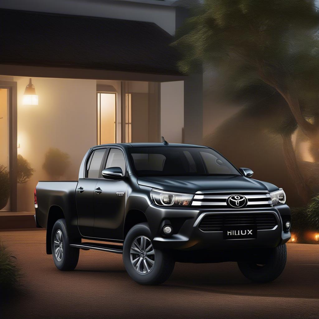 Ngoại thất Toyota Hilux 2.4 E 4x2 MT