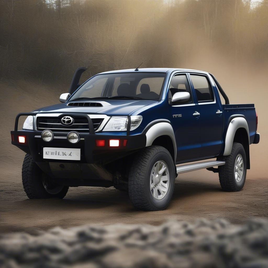 Ngoại thất Toyota Hilux 2010 4x4