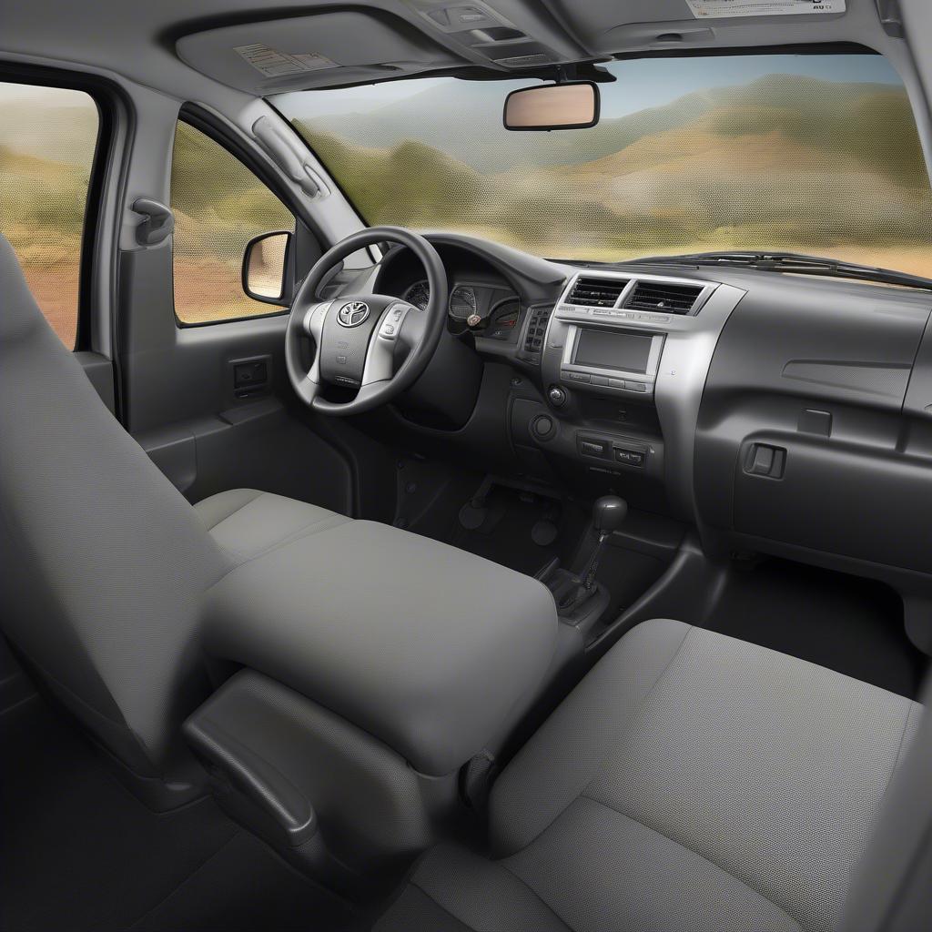 Toyota Hilux 2012 4x4 Diesel Interior