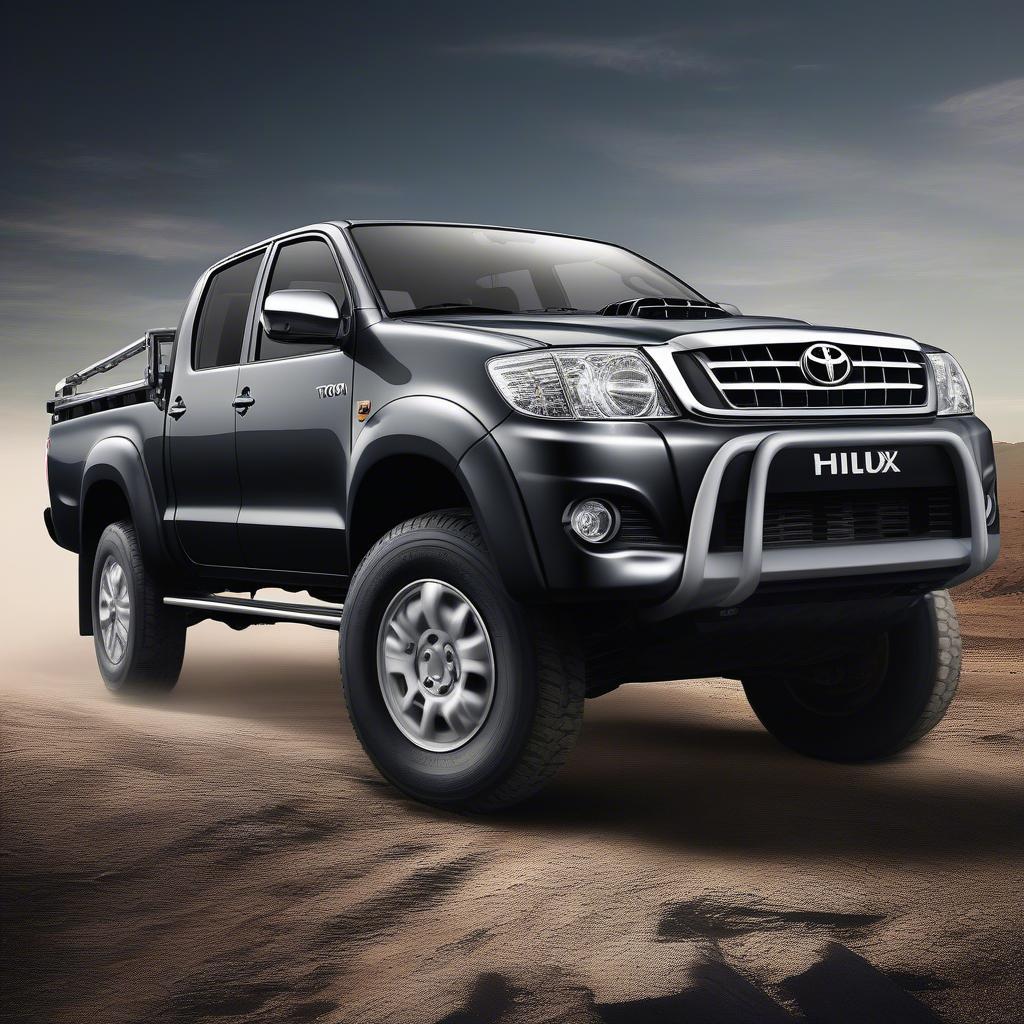 Hình ảnh ngoại thất Toyota Hilux 2012