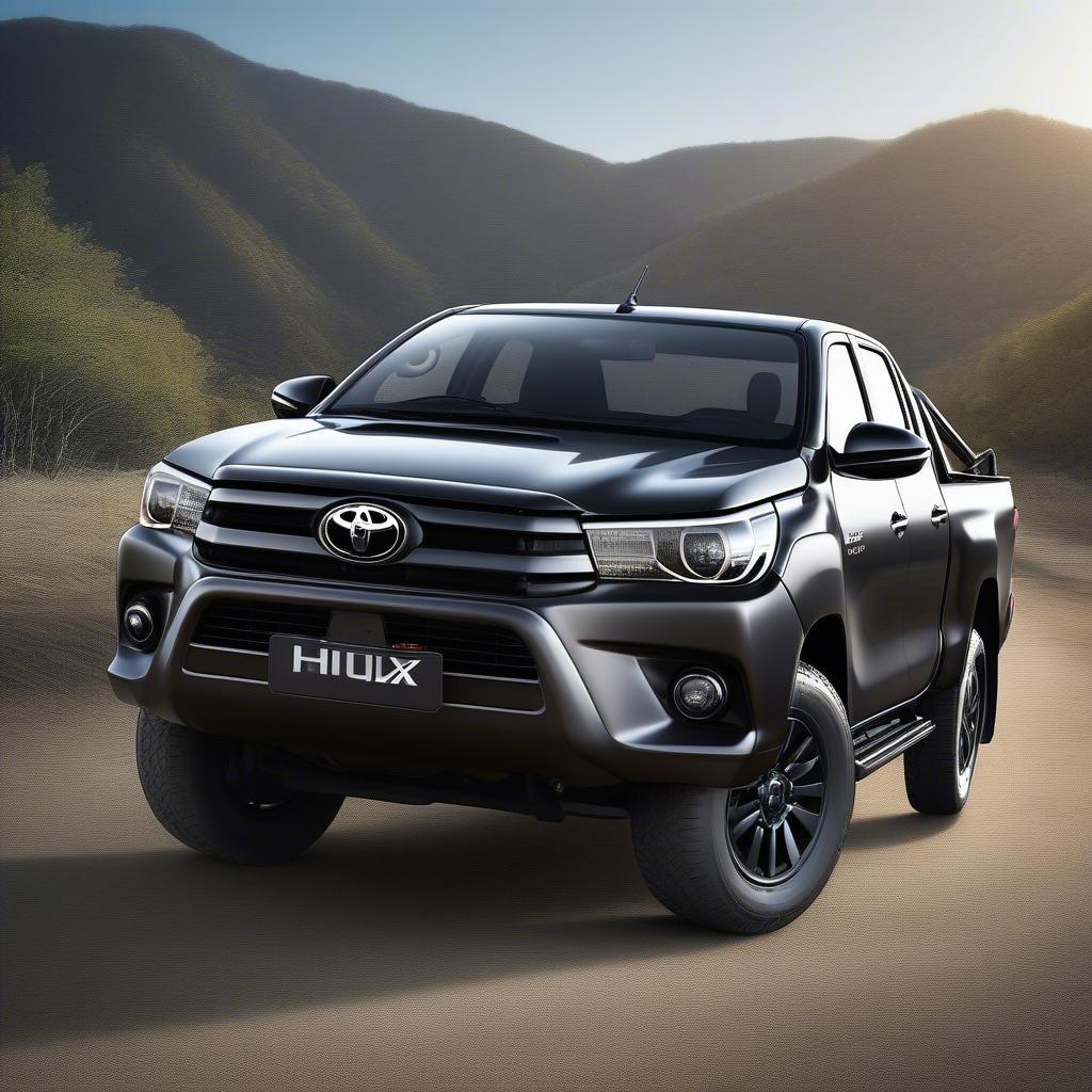 Hình ảnh ngoại thất Toyota Hilux 2017