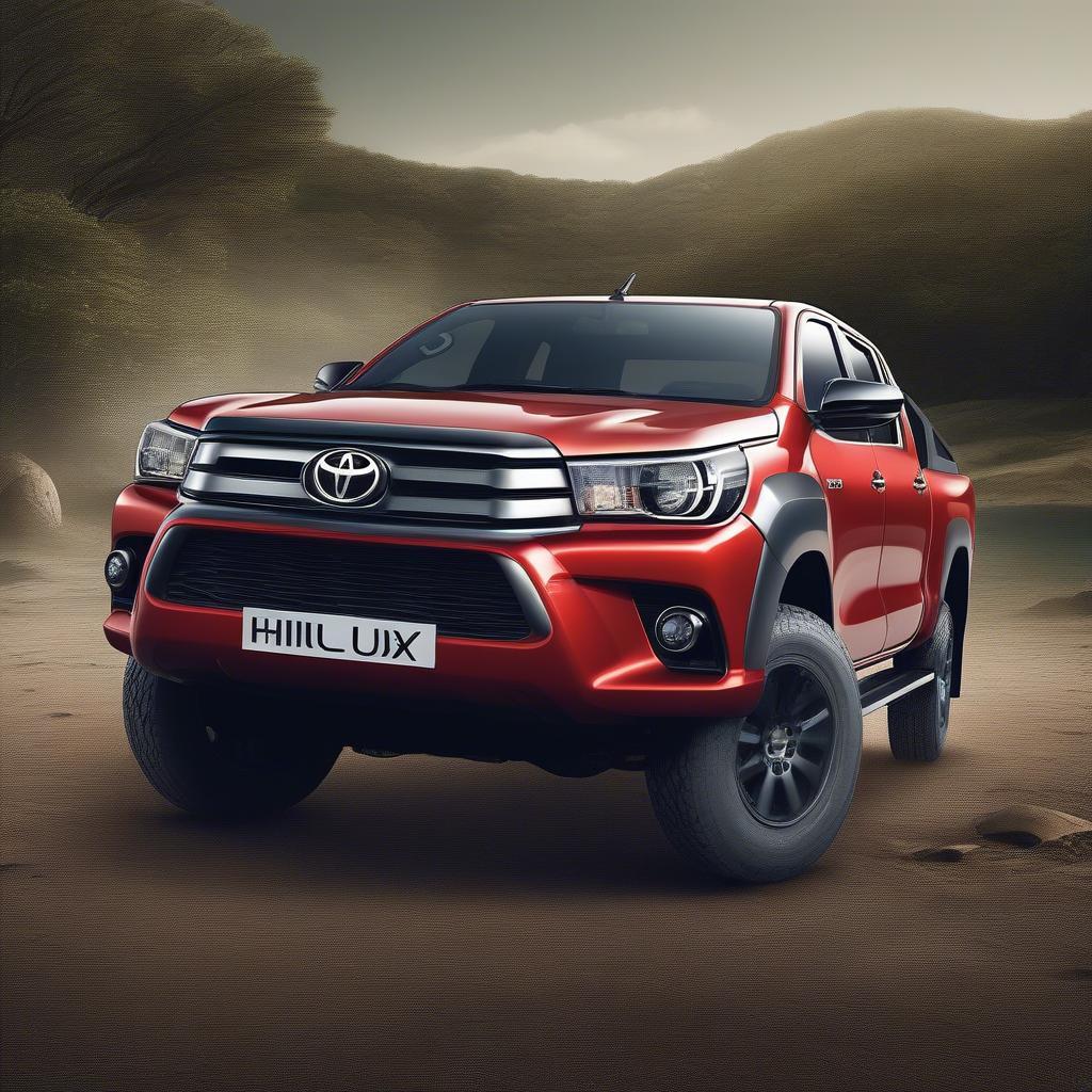 Toyota Hilux 2017 Ngoại Thất